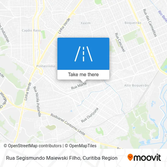 Rua Segismundo Maiewski Filho map