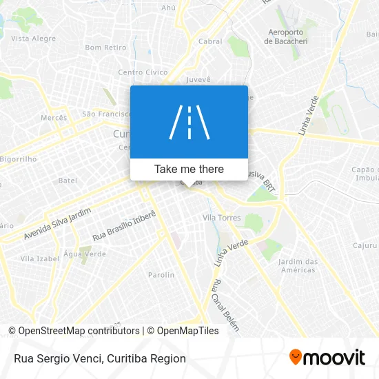 Rua Sergio Venci map