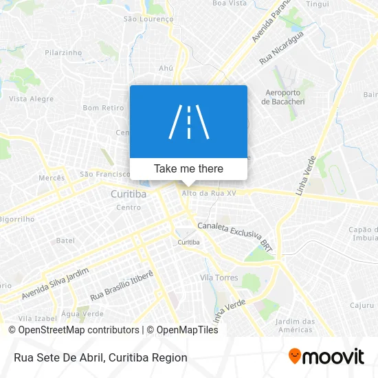 Rua Sete De Abril map