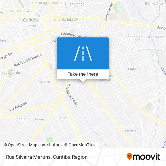 Rua Silveira Martins map