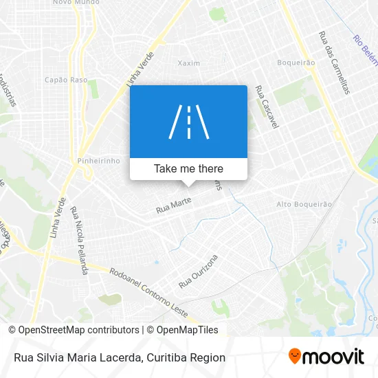 Rua Silvia Maria Lacerda map