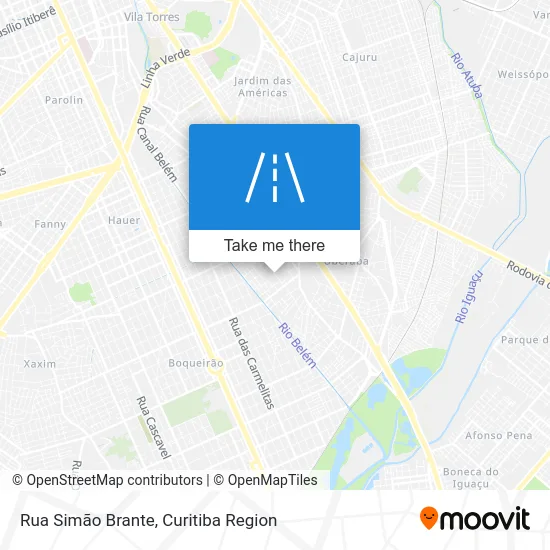 Rua Simão Brante map
