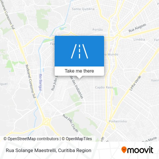 Rua Solange Maestrelli map