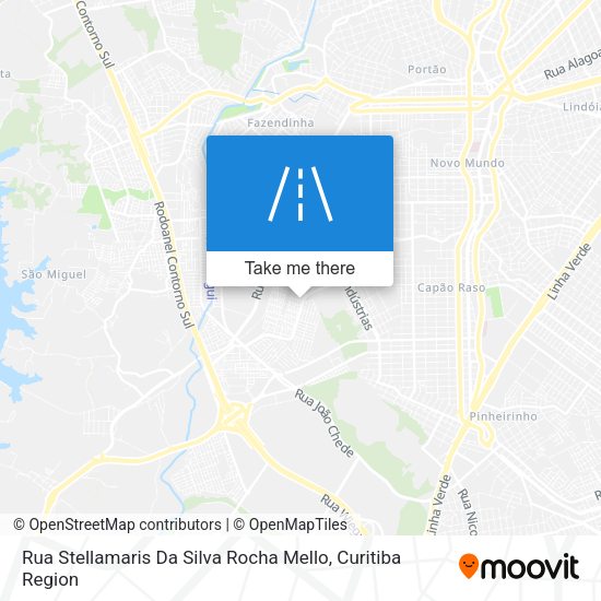Rua Stellamaris Da Silva Rocha Mello map