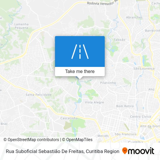 Rua Suboficial Sebastião De Freitas map