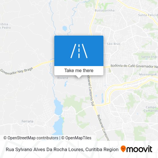 Rua Sylvano Alves Da Rocha Loures map