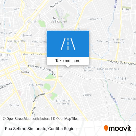 Rua Sétimo Simionato map