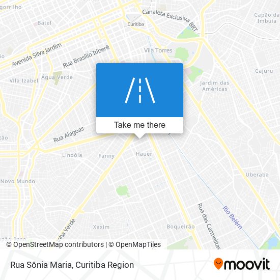 Rua Sônia Maria map