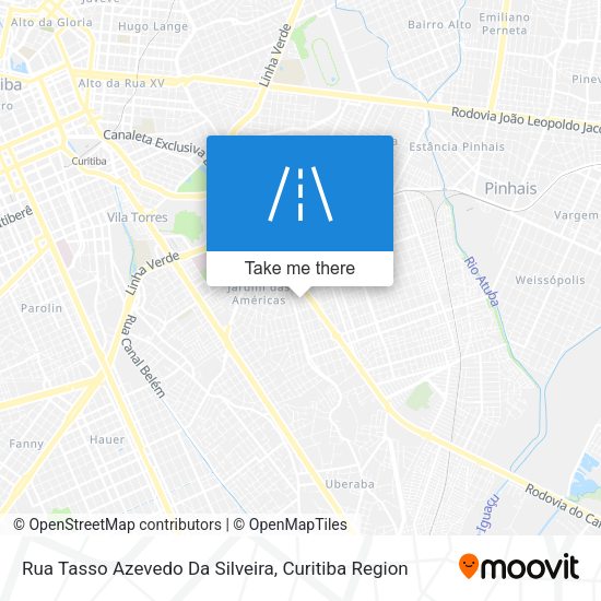 Rua Tasso Azevedo Da Silveira map