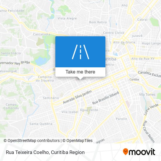 Rua Teixeira Coelho map