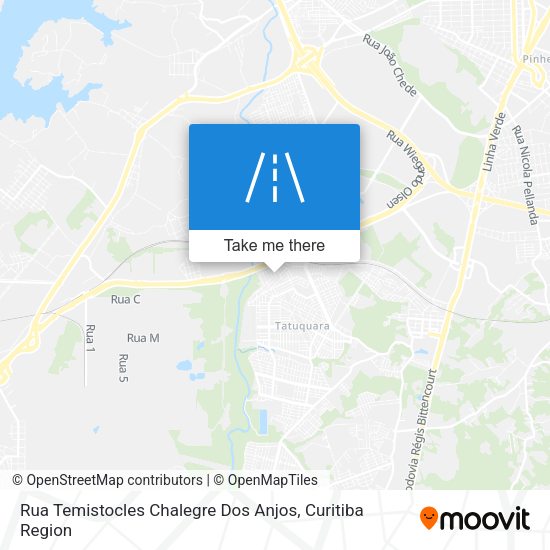 Rua Temistocles Chalegre Dos Anjos map