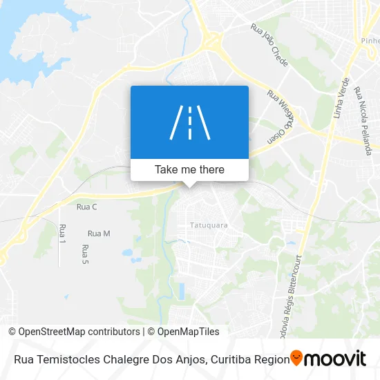 Rua Temistocles Chalegre Dos Anjos map