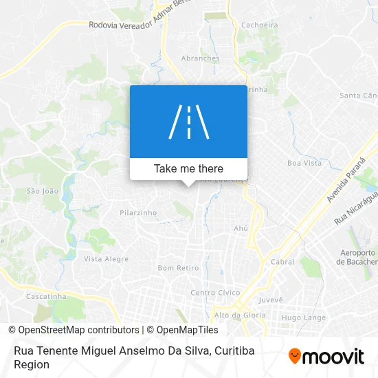 Rua Tenente Miguel Anselmo Da Silva map