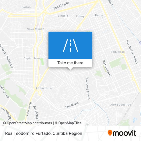 Rua Teodomiro Furtado map