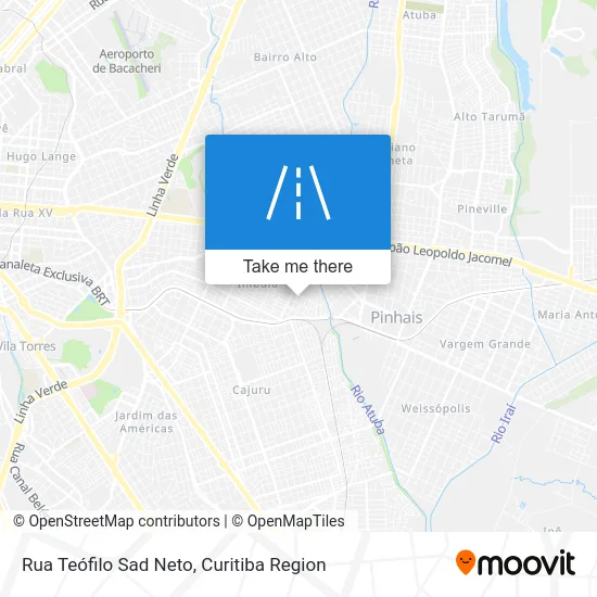 Rua Teófilo Sad Neto map