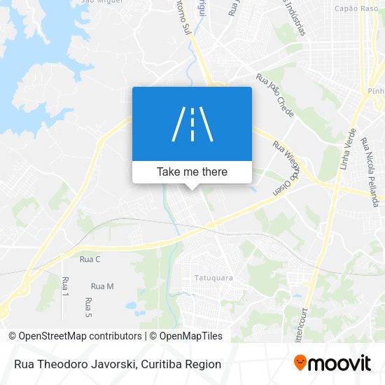 Rua Theodoro Javorski map