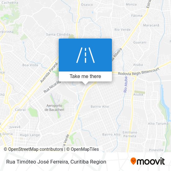 Rua Timóteo José Ferreira map