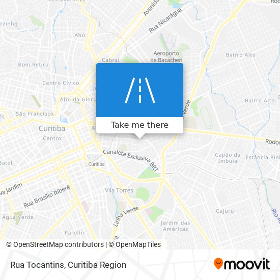 Rua Tocantins map