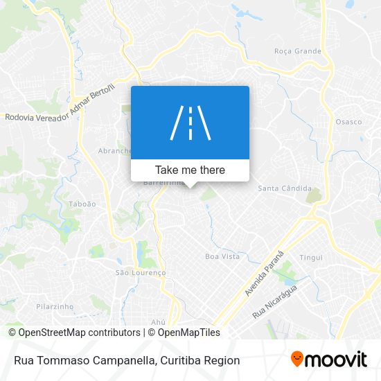 Rua Tommaso Campanella map