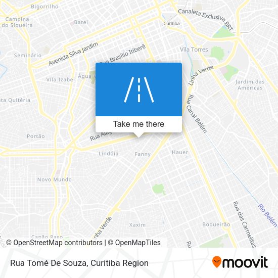 Rua Tomé De Souza map