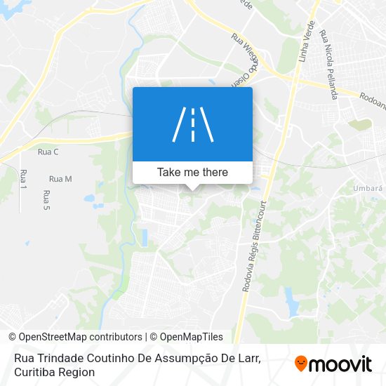 Rua Trindade Coutinho De Assumpção De Larr map