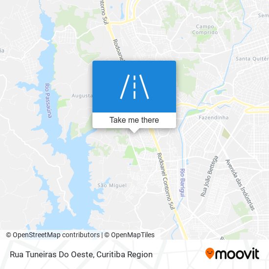 Rua Tuneiras Do Oeste map