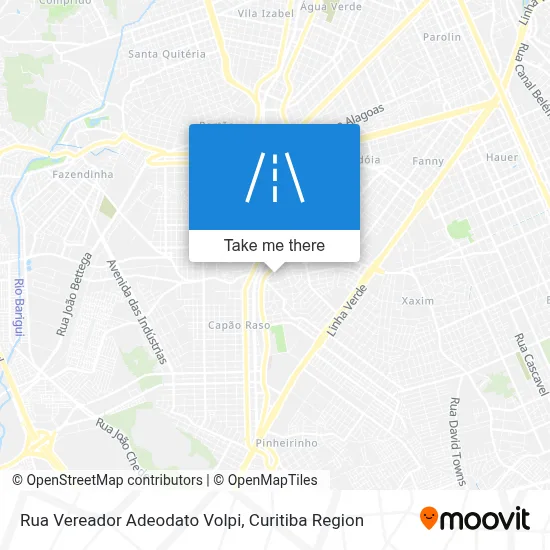 Rua Vereador Adeodato Volpi map