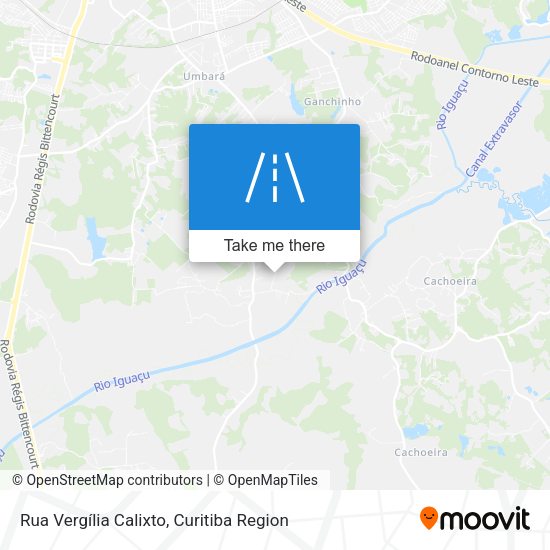 Rua Vergília Calixto map