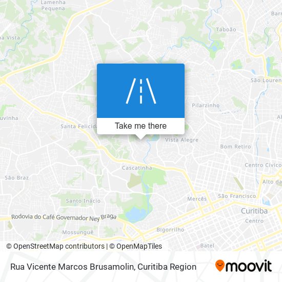 Rua Vicente Marcos Brusamolin map