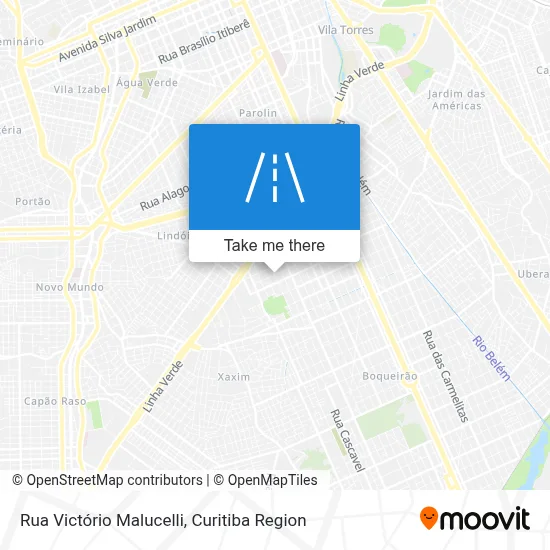 Rua Victório Malucelli map