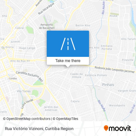 Rua Victório Vizinoni map