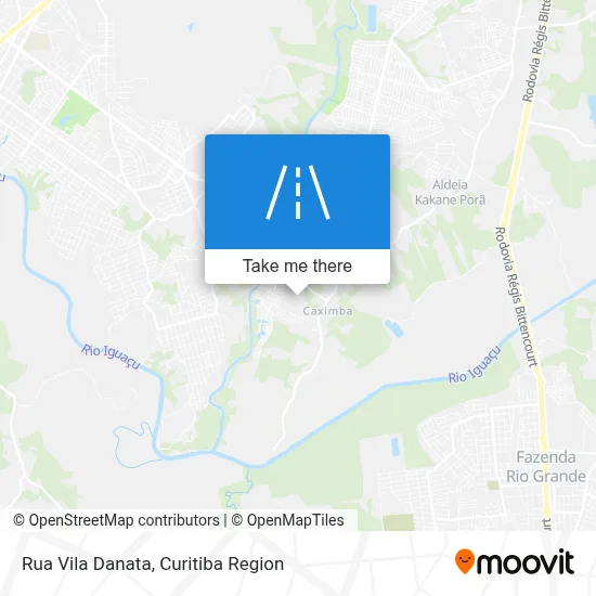 Rua Vila Danata map