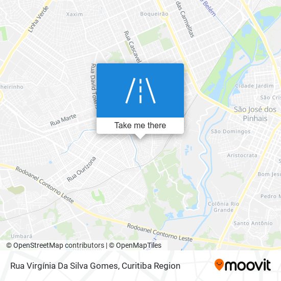 Rua Virgínia Da Silva Gomes map