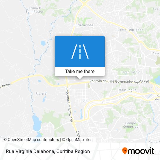 Rua Virgínia Dalabona map