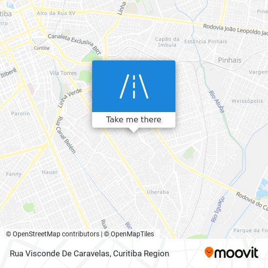 Rua Visconde De Caravelas map