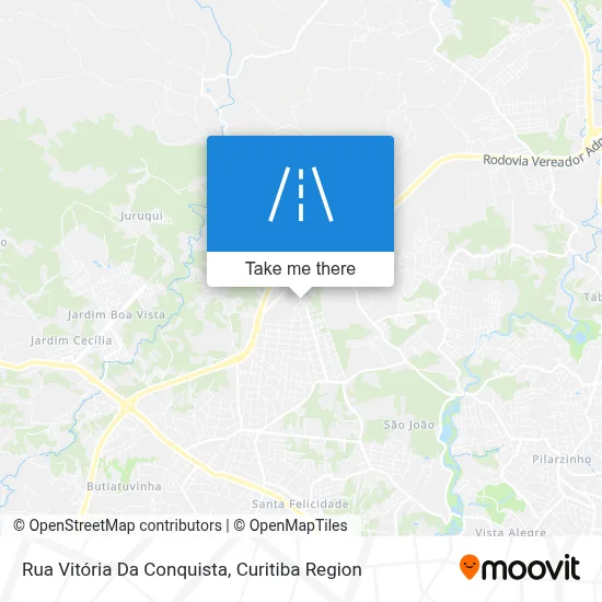 Rua Vitória Da Conquista map