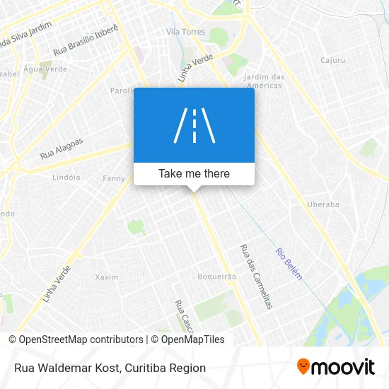 Rua Waldemar Kost map