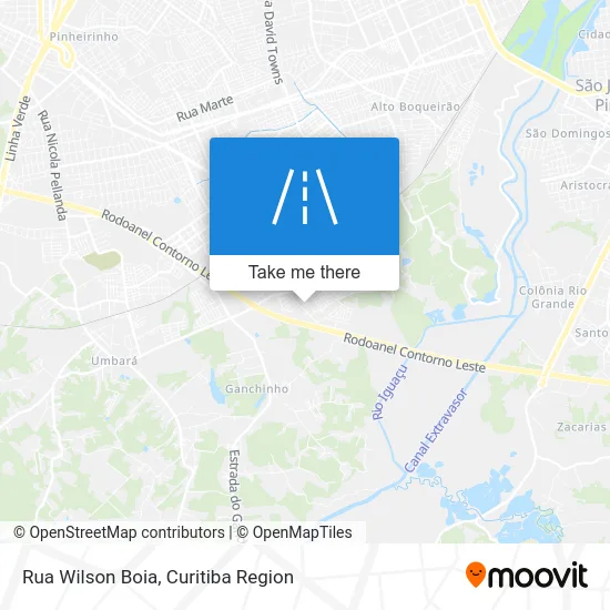 Rua Wilson Boia map