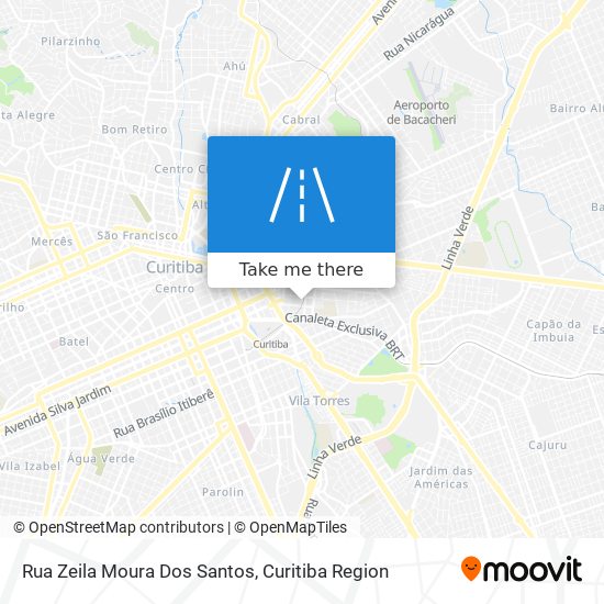 Mapa Rua Zeila Moura Dos Santos