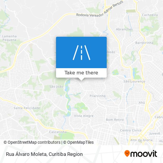 Rua Álvaro Moleta map