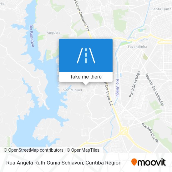 Rua Ângela Ruth Gunia Schiavon map