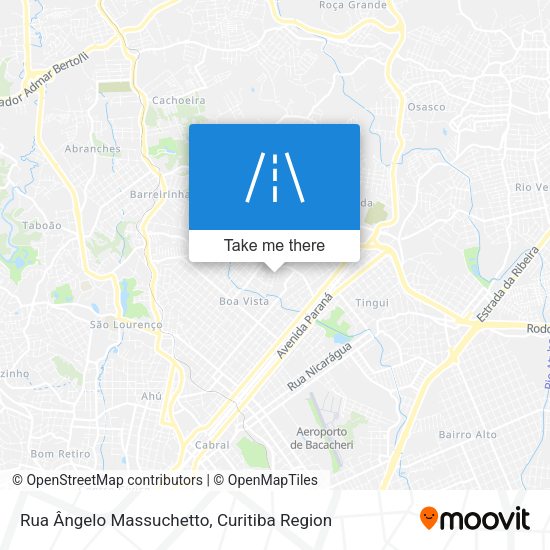 Rua Ângelo Massuchetto map