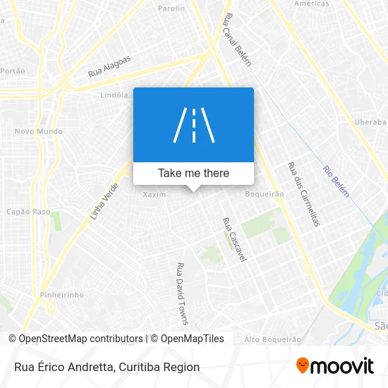 Rua Érico Andretta map