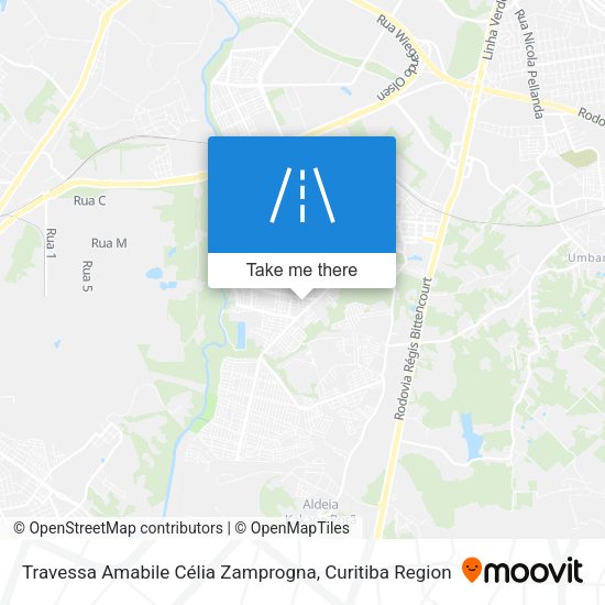 Travessa Amabile Célia Zamprogna map