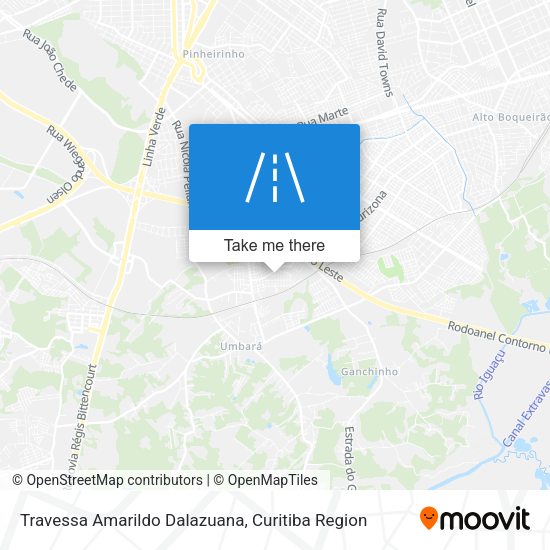 Travessa Amarildo Dalazuana map