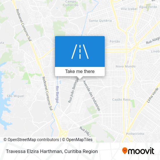 Travessa Elzira Harthman map