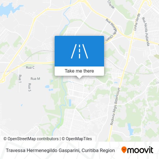 Travessa Hermenegildo Gasparini map