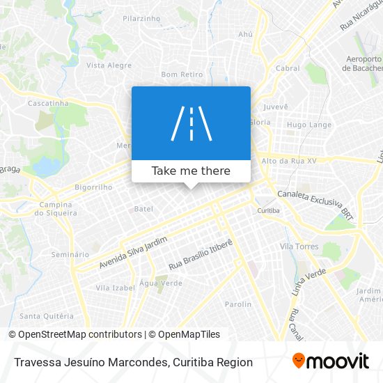 Travessa Jesuíno Marcondes map