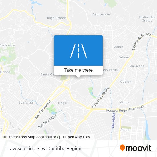 Mapa Travessa Lino Silva