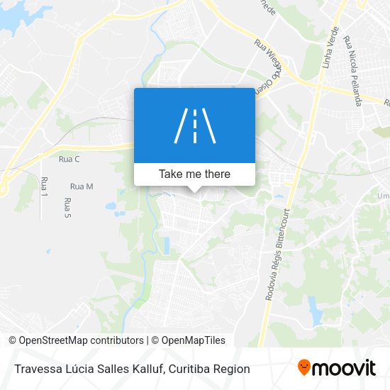 Travessa Lúcia Salles Kalluf map